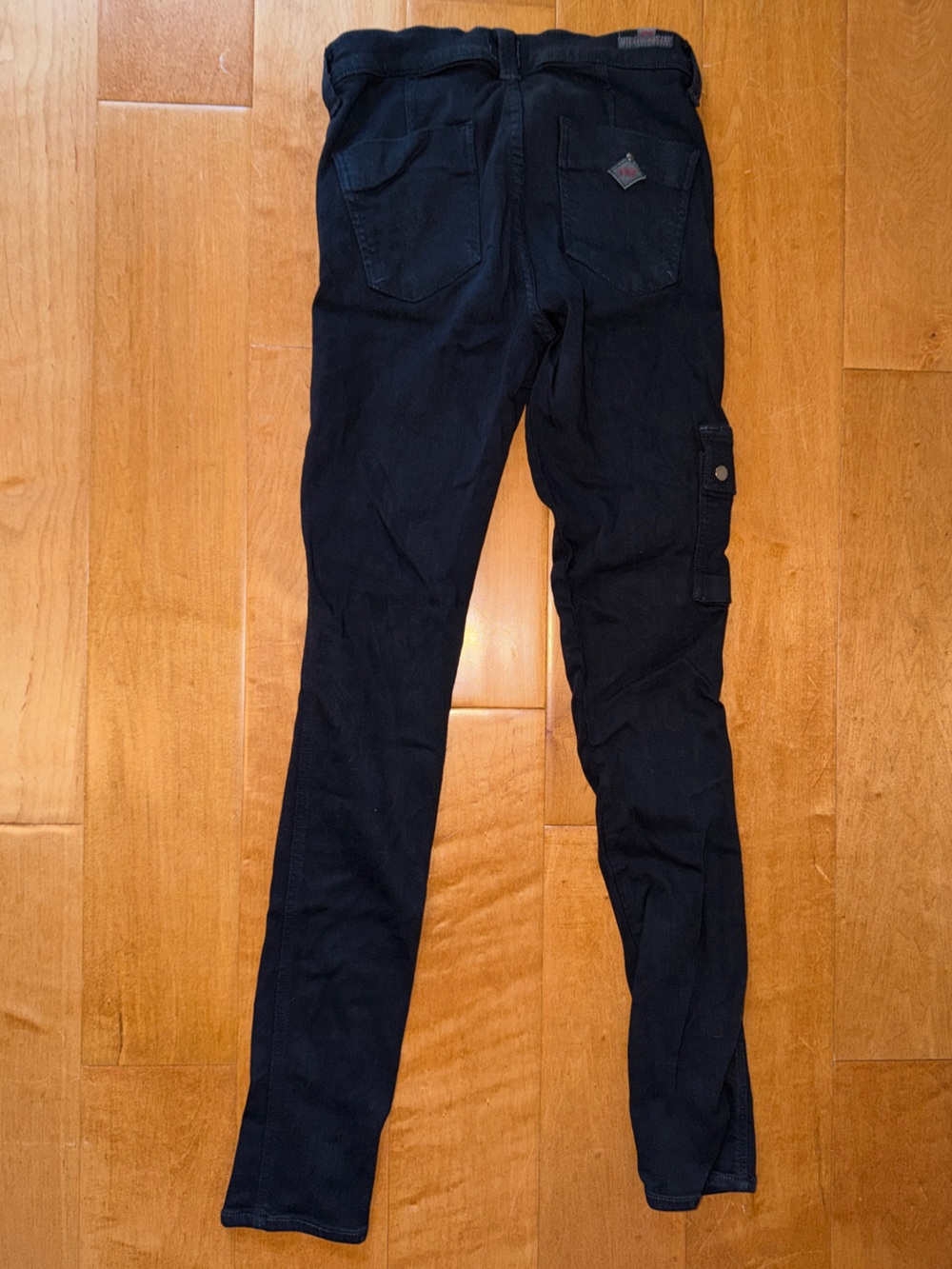 Citizens of Humanity COH "HOPE CARGO SKINNY" Jeans Black Cotton Style 1369-818 - Picture 15 of 15